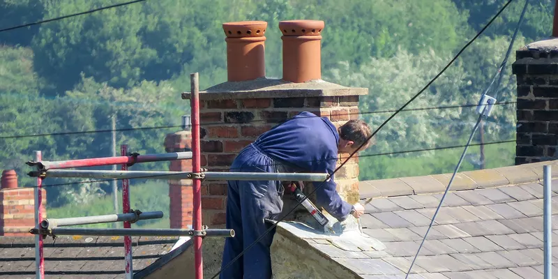 Lifted flashings in Knaresborough