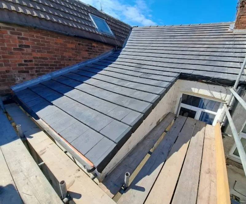 Dormer leadwork in Knaresborough